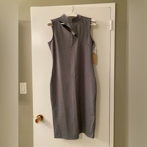 Halogen Grey Dark Heather Dress “Brand New”